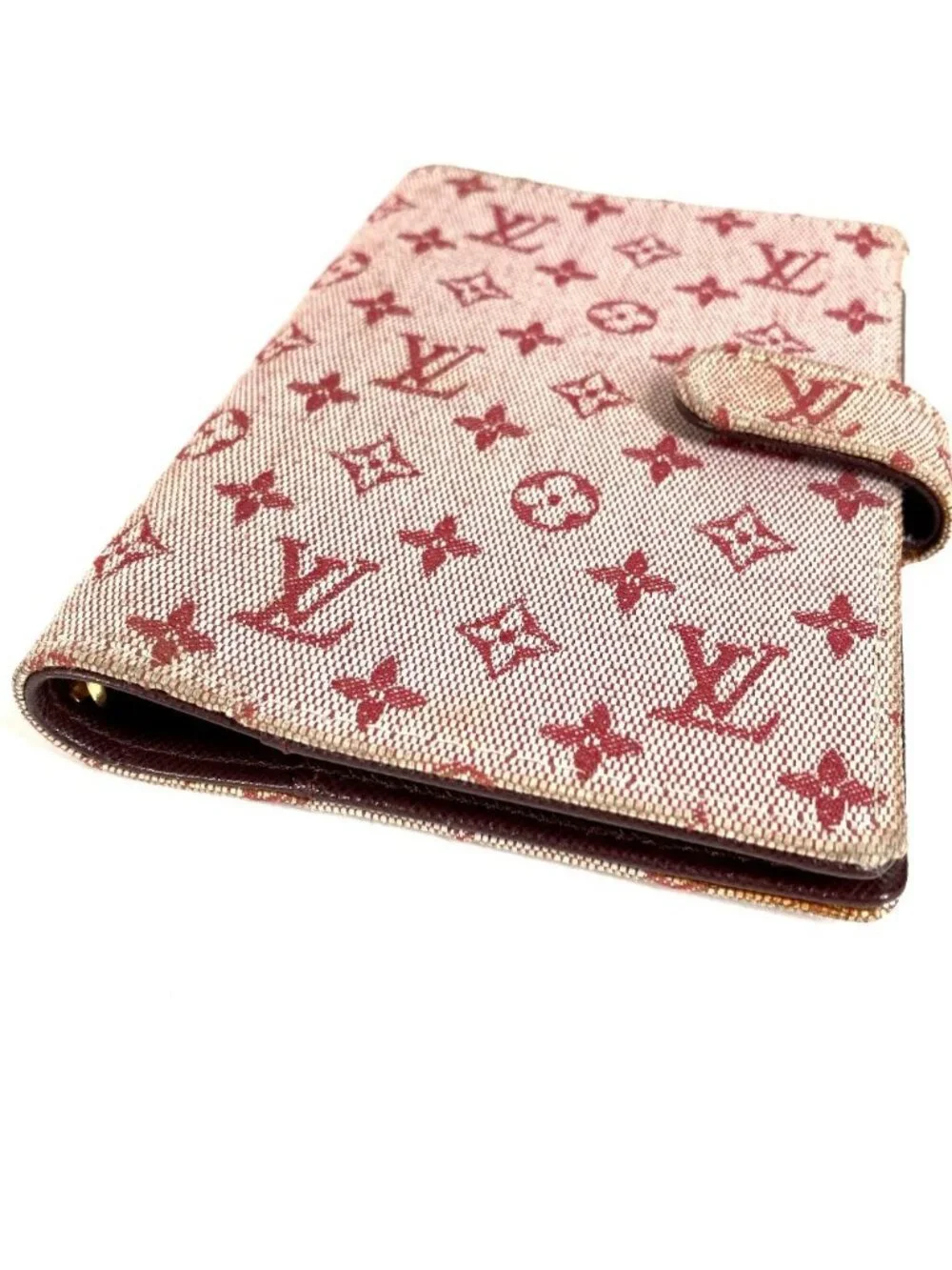 Louis Vuitton Notebook Cover Agenda PM Monogram Mini Canvas Cerise